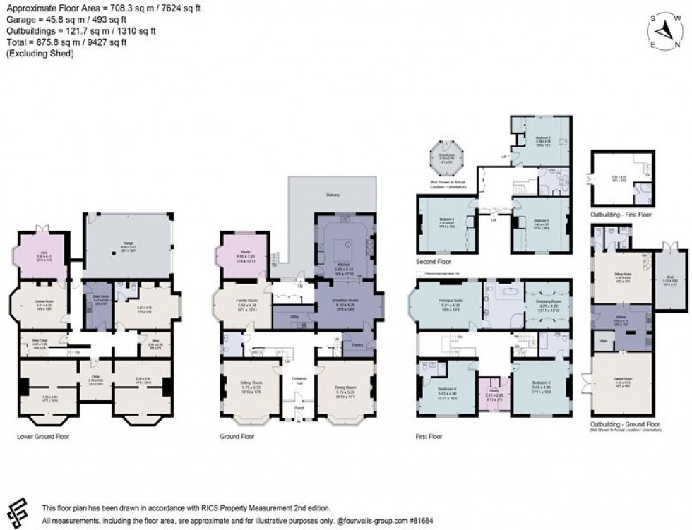 Floorplan for Racecourse Road, Wilmslow