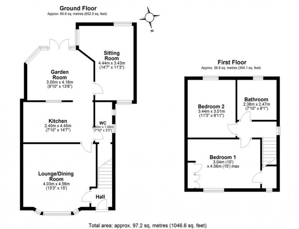 Floorplan for Chapel Lane, Kingsley, Frodsham