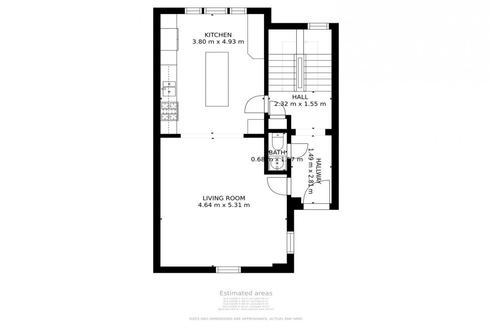 Floorplan for The Springs, Bowdon, Altrincham