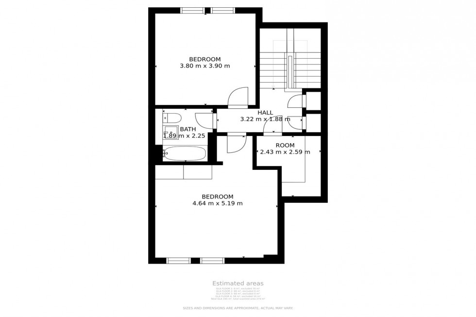 Floorplan for The Springs, Bowdon, Altrincham