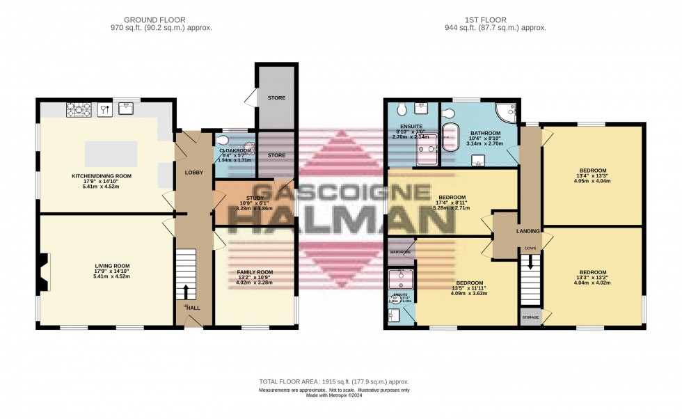 Floorplan for Simmondley Village, Glossop