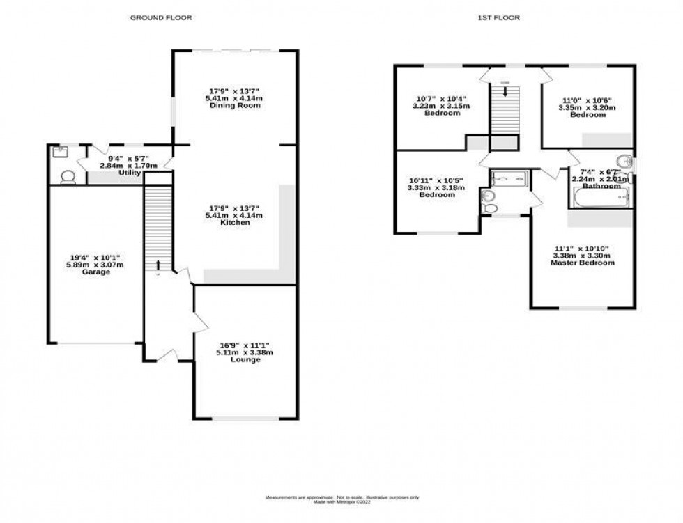 Floorplan for Pilot Close, Woodford, Stockport