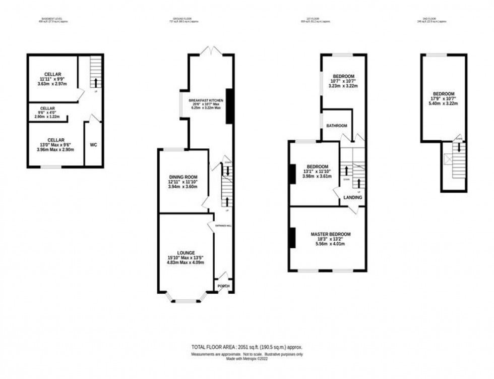 Floorplan for Stockport Road, Timperley, Altrincham