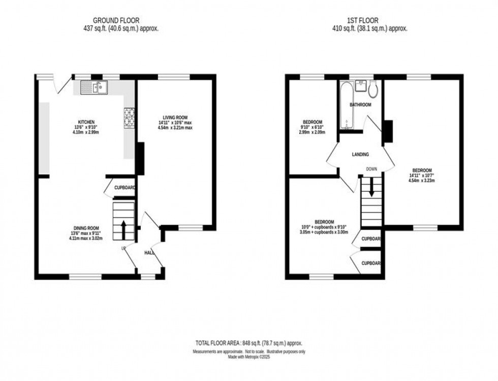 Floorplan for Northway, Holmes Chapel