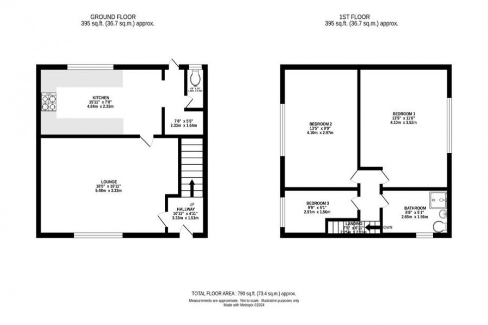 Floorplan for Alford Avenue, Manchester