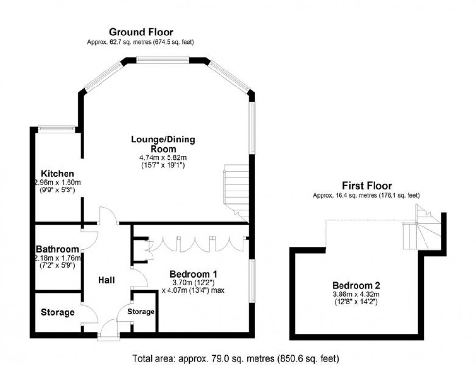 Floorplan for Kingswood Park, Frodsham