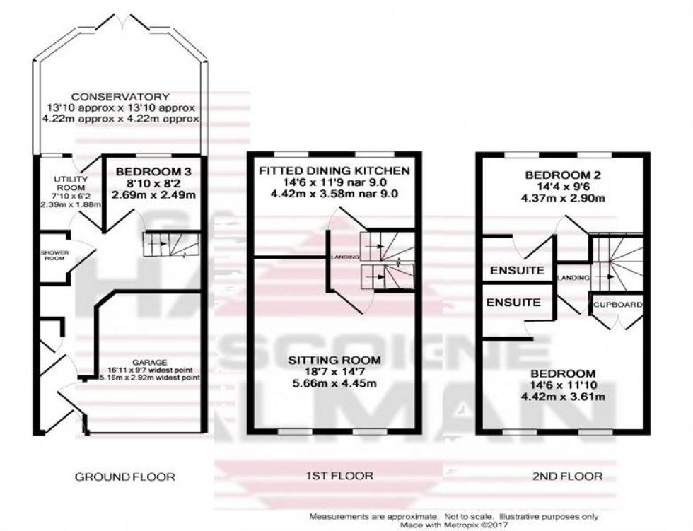 Floorplan for Mevril Springs Way, Whaley Bridge, High Peak