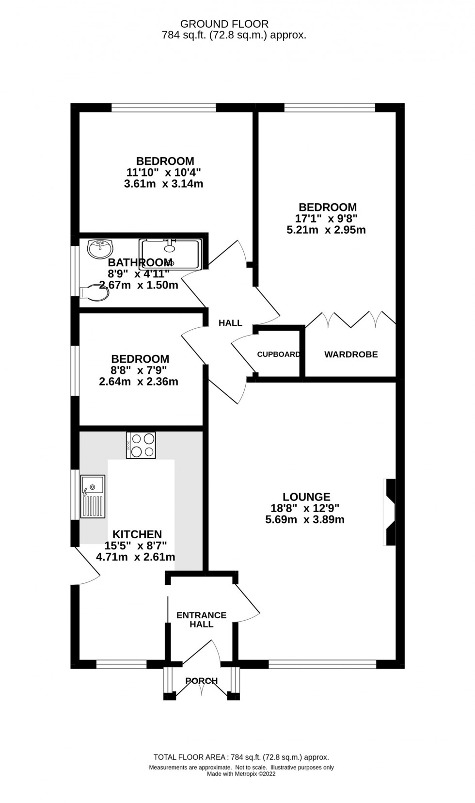 Floorplan for Briony Avenue, Hale, Altrincham