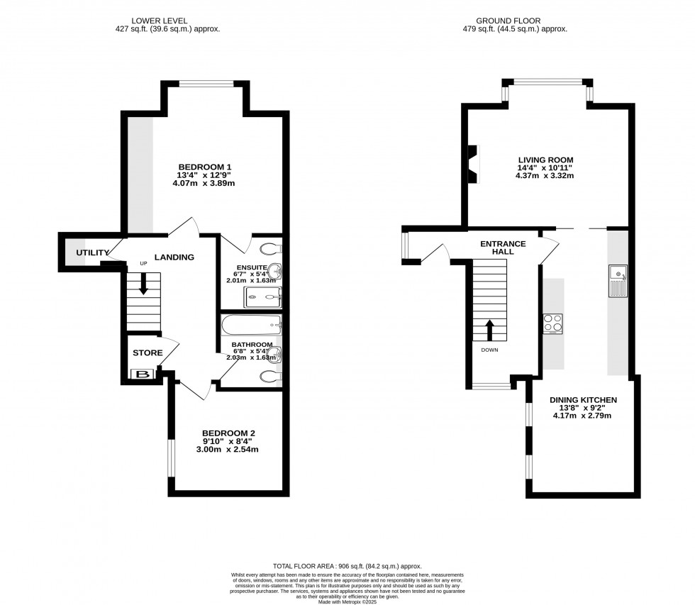 Floorplan for Knutsford Road, Wilmslow