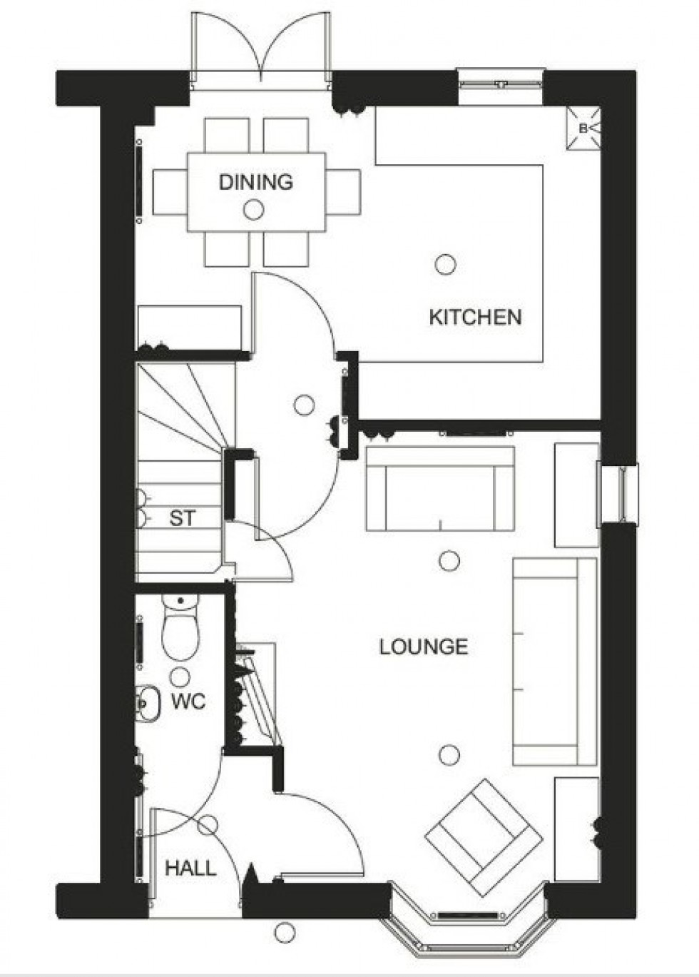 Floorplan for Hazelhurst Way, Tarporley