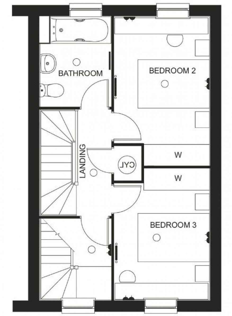 Floorplan for Hazelhurst Way, Tarporley