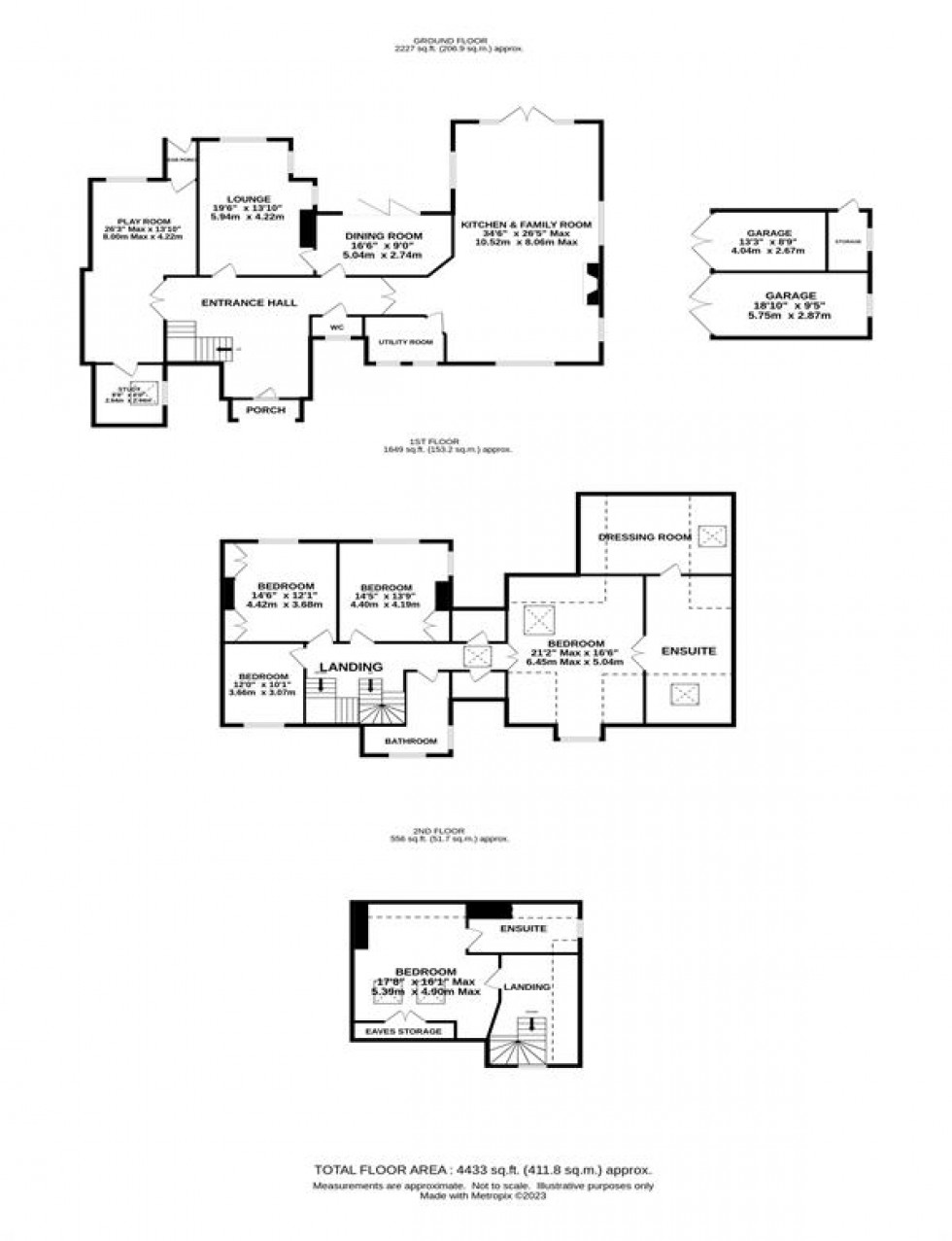 Floorplan for Old Hall Farm, Burley Lane, Appleton, Warrington