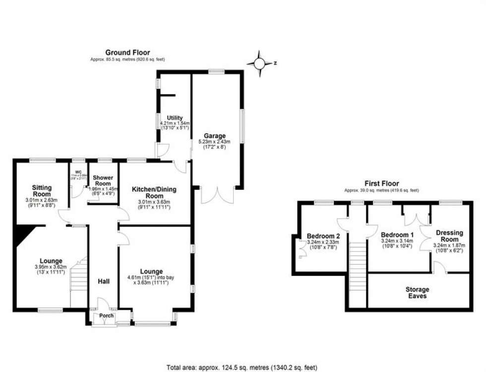 Floorplan for Townfield Lane, Frodsham