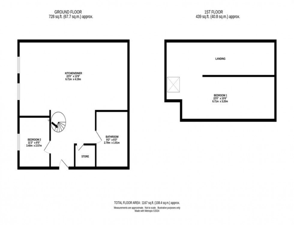 Floorplan for Silk Mill, Mill Road, Macclesfield