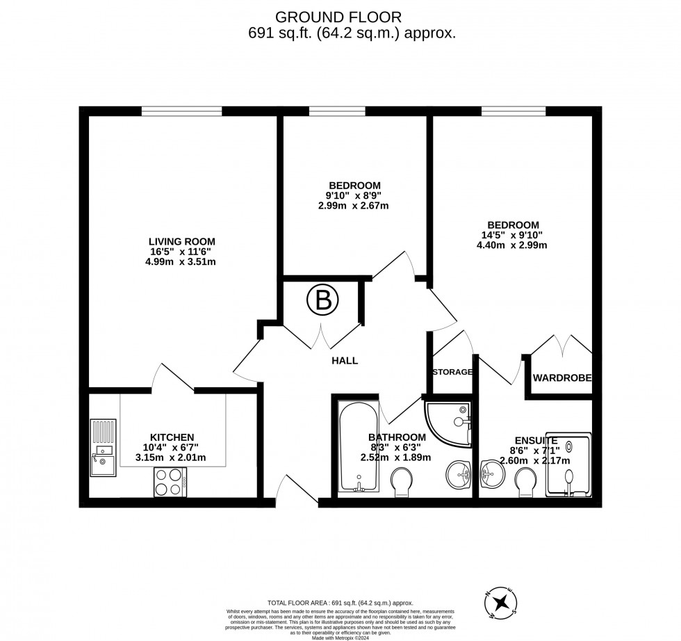 Floorplan for Rectory Lane, Lymm