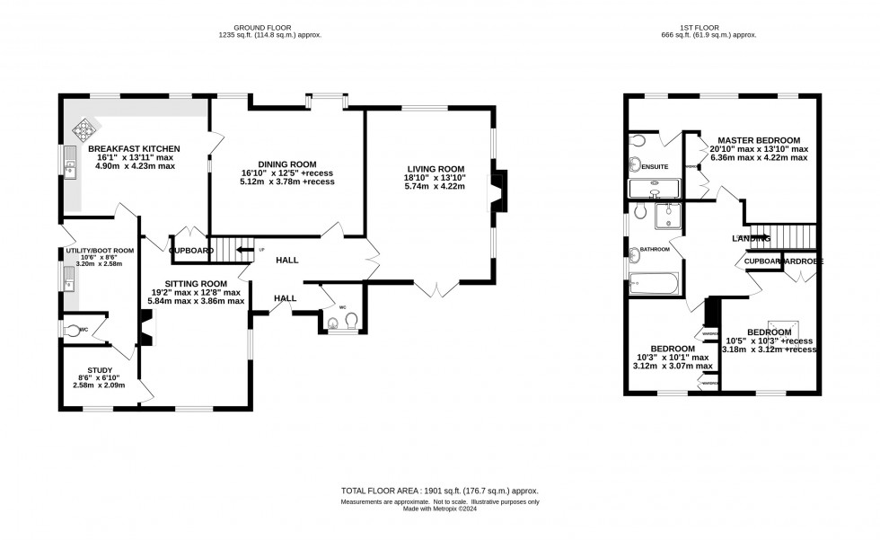 Floorplan for Twemlow Lane, Cranage