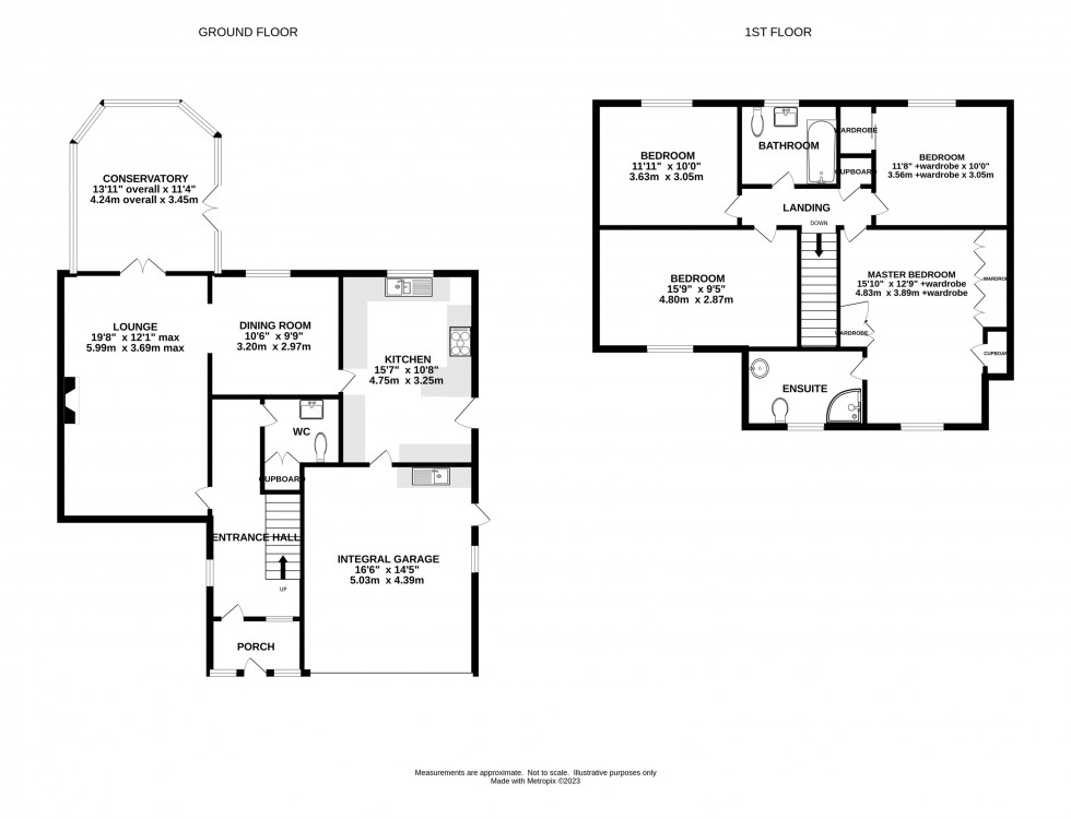 Floorplan for Troon Close, Holmes Chapel