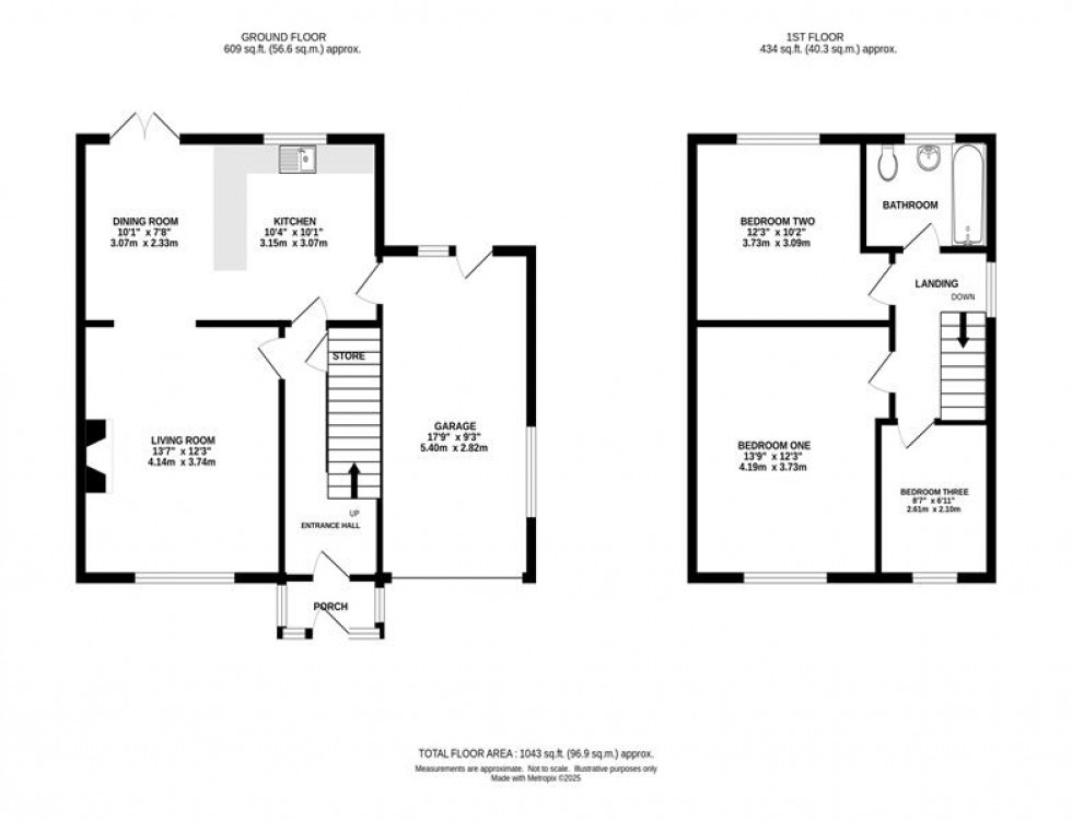 Floorplan for Ash Grove, Heaton Chapel, Stockport