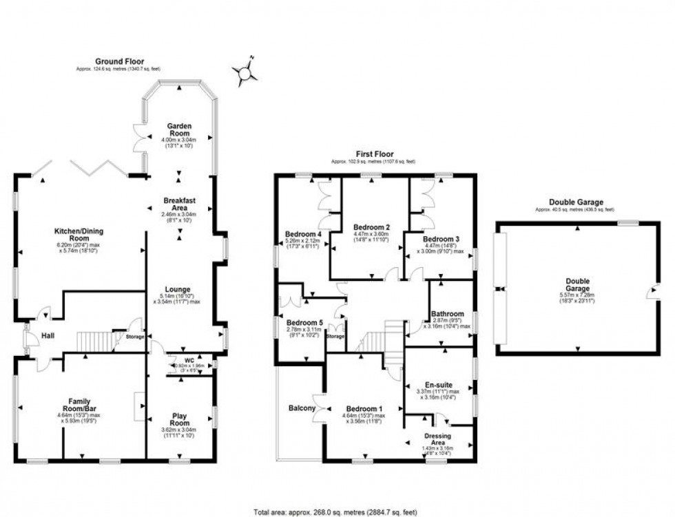 Floorplan for Bank House Lane, Helsby, Frodsham