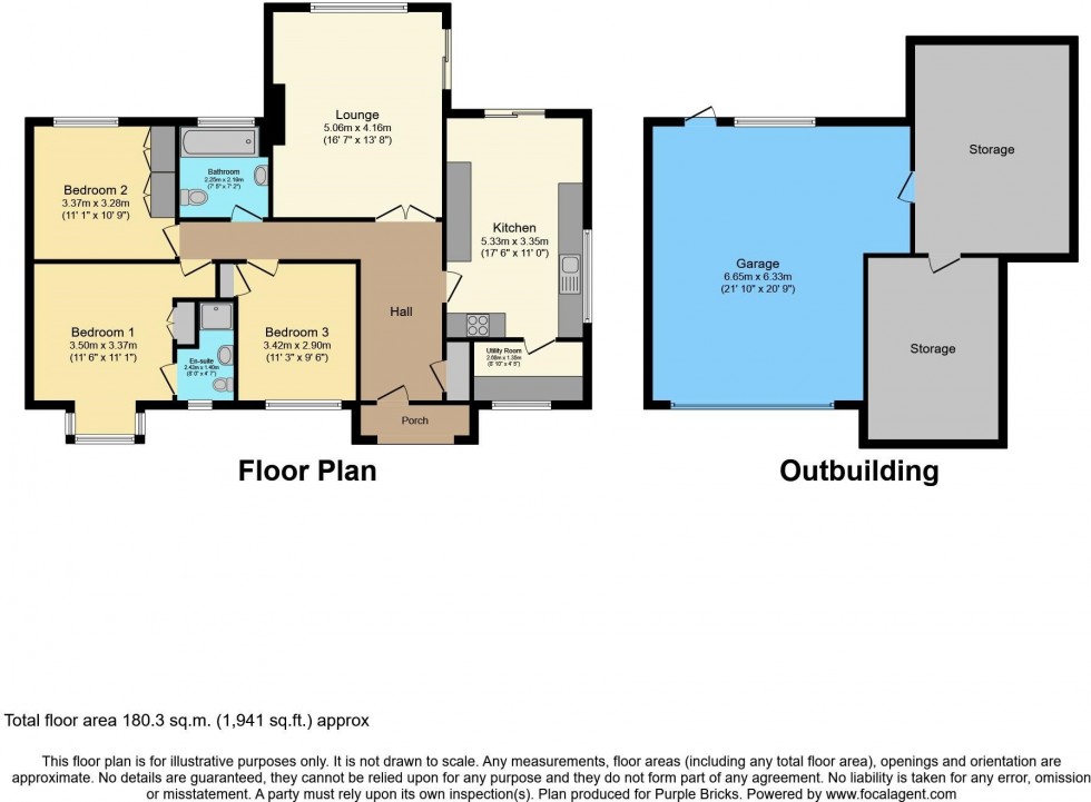 Floorplan for Chester Road, Kelsall, Tarporley