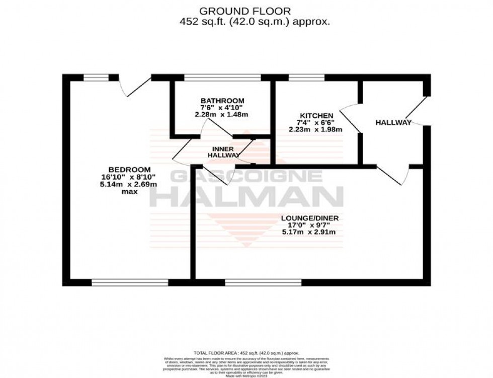 Floorplan for Hydrangea Close, Sale
