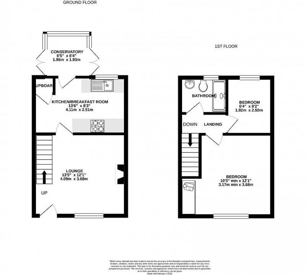 Floorplan for Western Lane, Buxworth