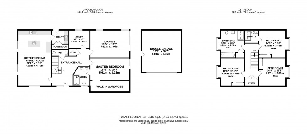 Floorplan for 61a Willowmead Drive, Prestbury, Macclesfield