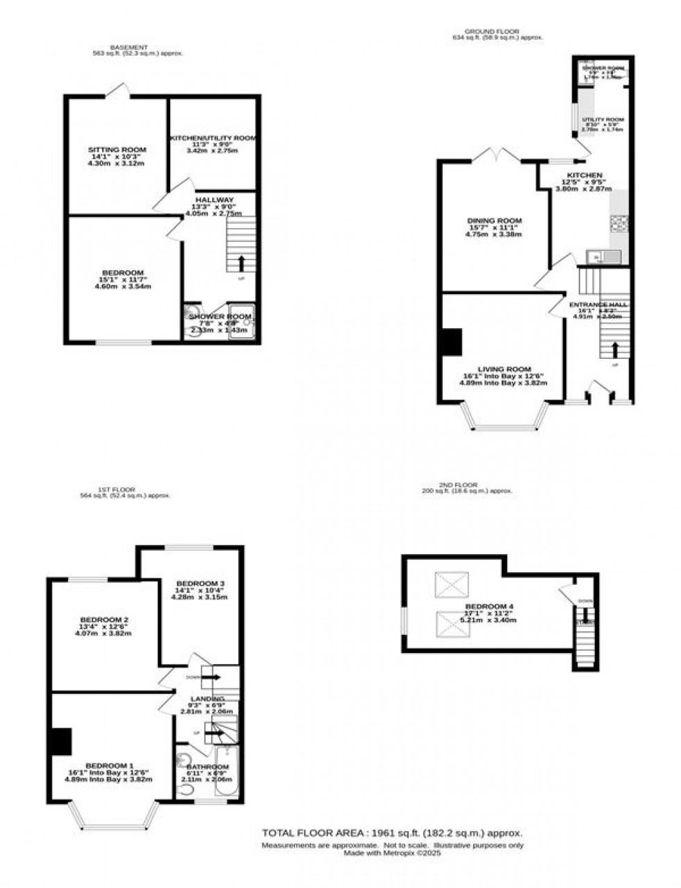 Floorplan for Mauldeth Road West, Withington