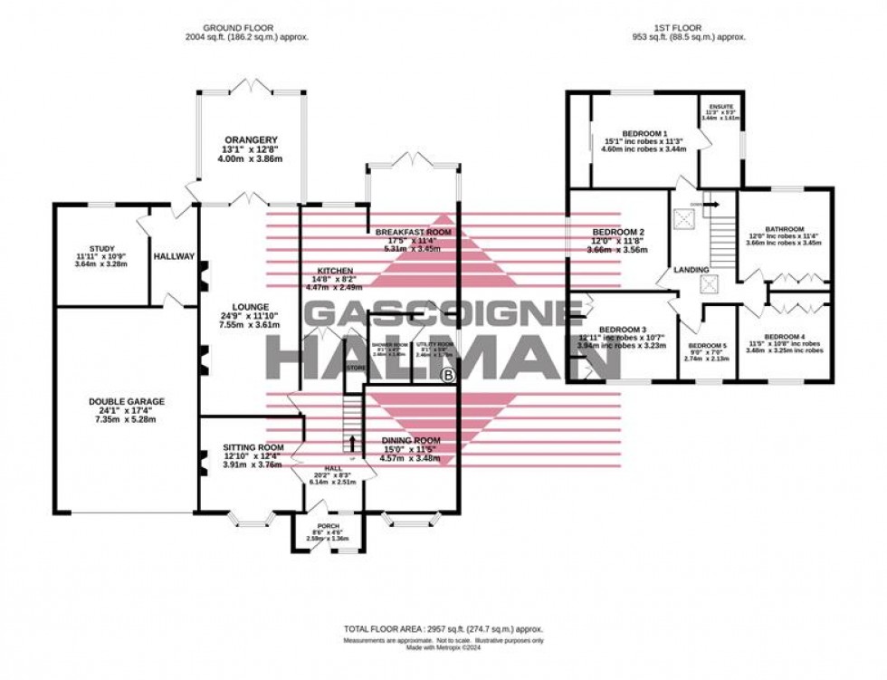 Floorplan for Bridle Road, Woodford, Stockport