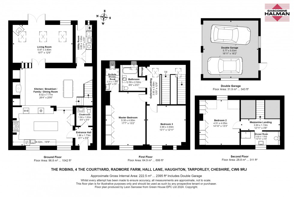 Floorplan for Haughton, Tarporley