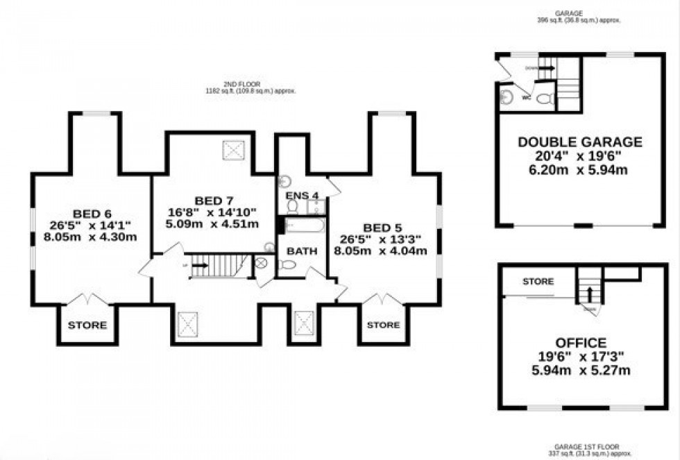 Floorplan for Theobald Road, Bowdon