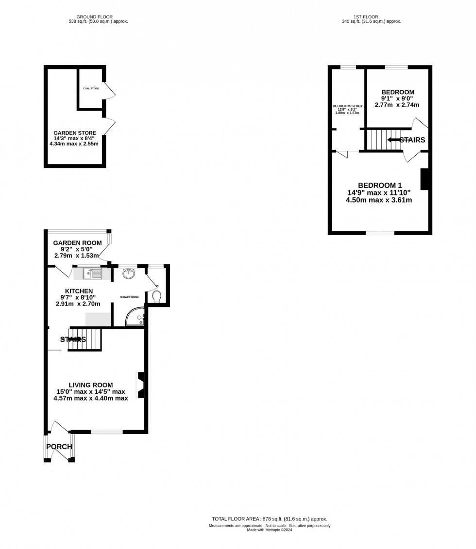 Floorplan for Middlewich Road, Holmes Chapel