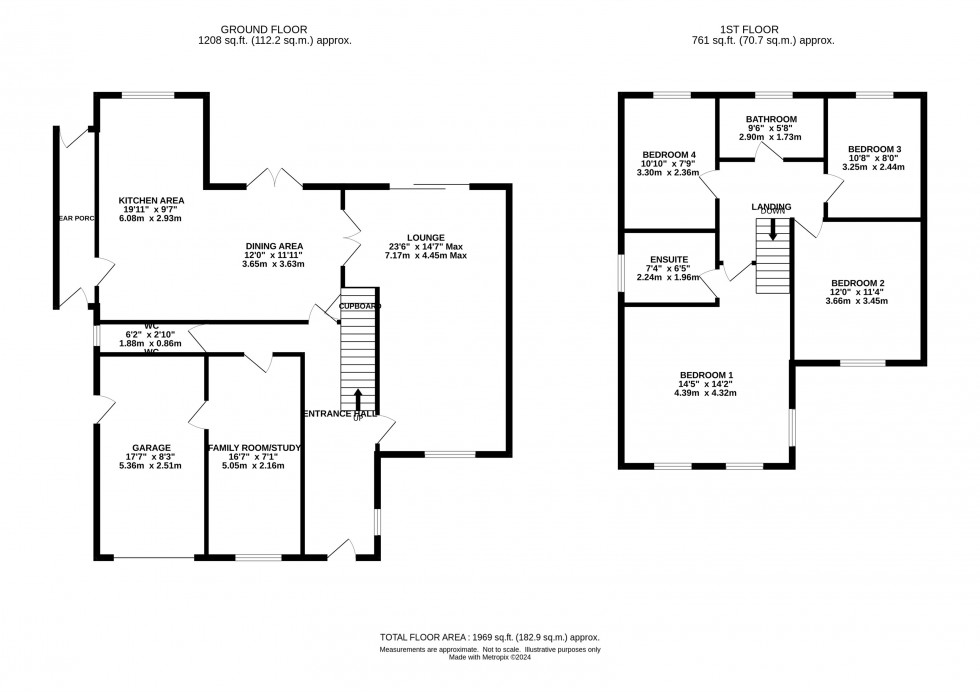 Floorplan for Jessop Drive, Marple