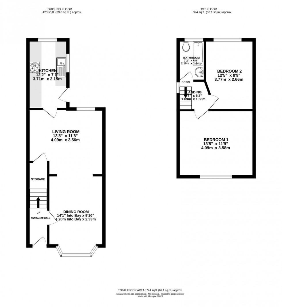 Floorplan for Copgrove Road, Chorlton