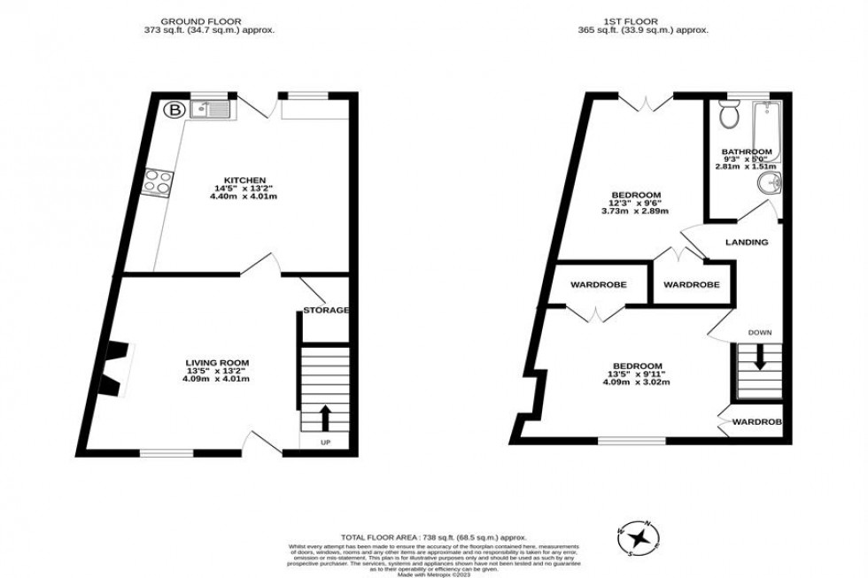 Floorplan for Eagle Brow, Lymm