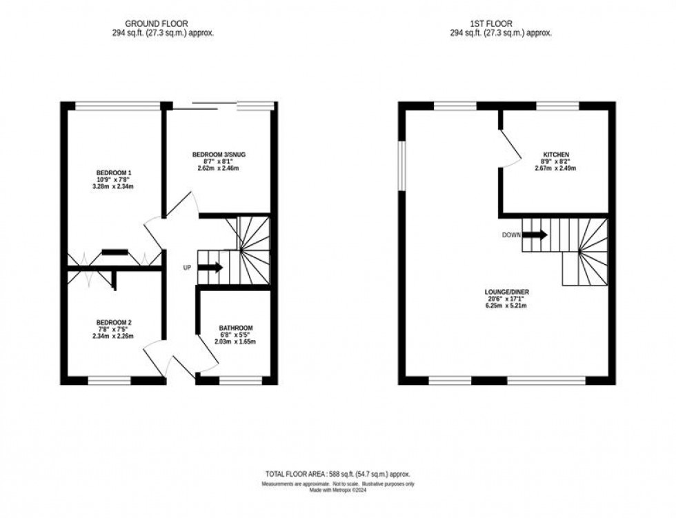 Floorplan for Beech Farm Drive, Tytherington