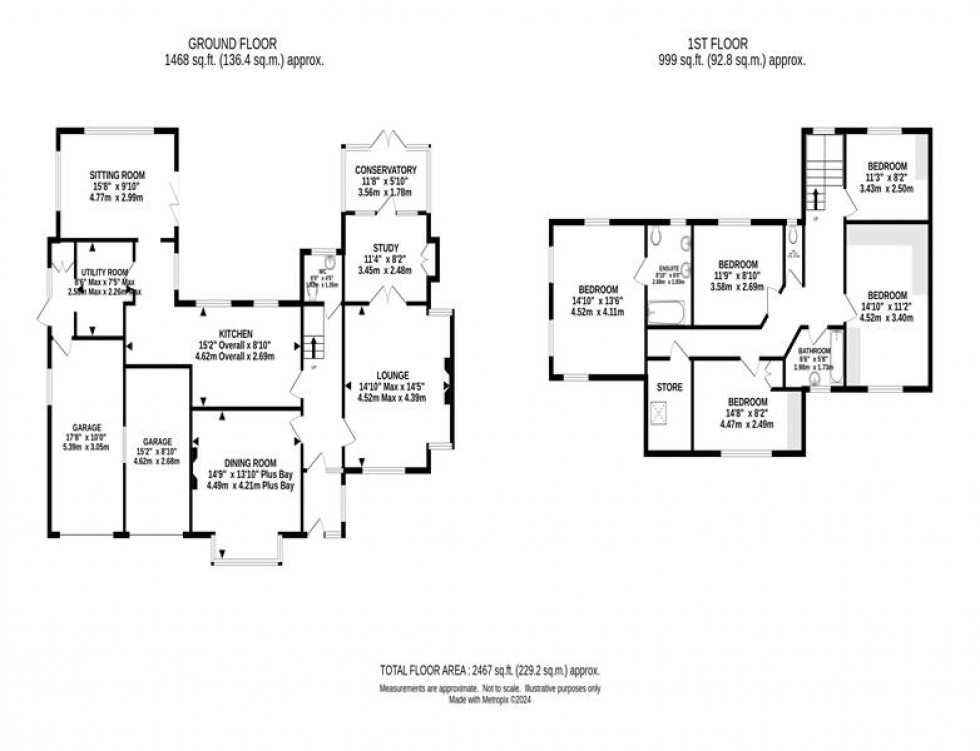 Floorplan for Castleway, Hale Barns