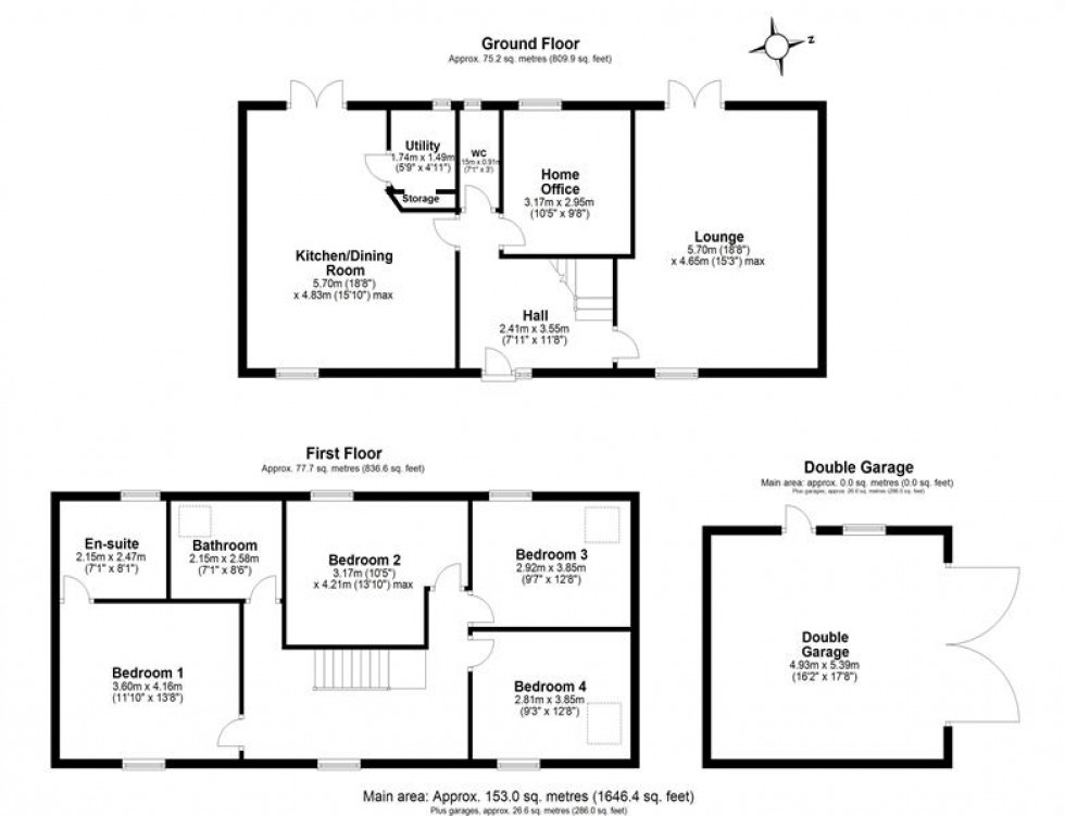 Floorplan for Lower Hapsford Mews, Hapsford, Frodsham