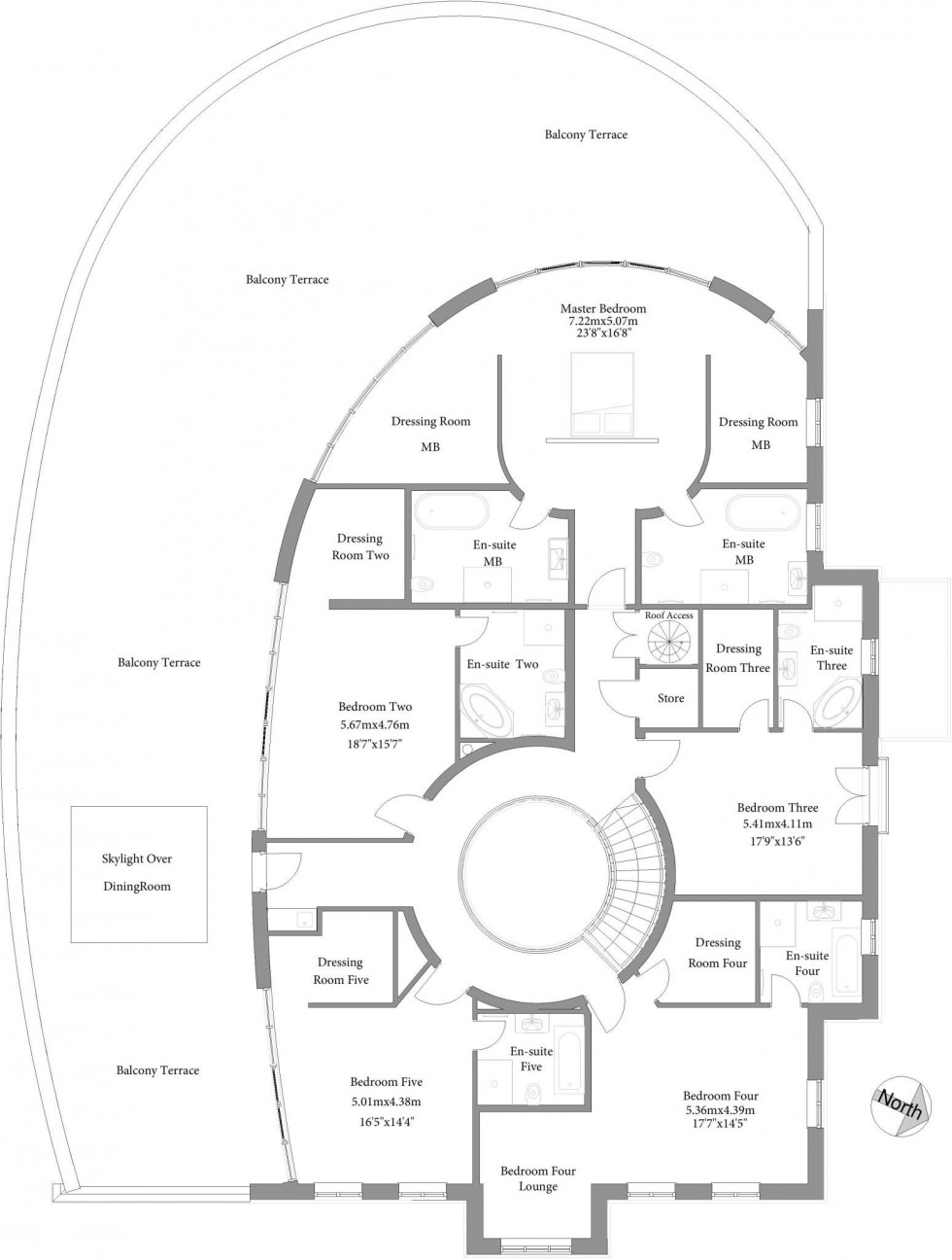 Floorplan for Finlow Hill, Alderley Edge