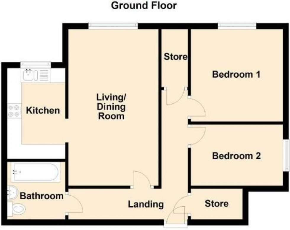 Floorplan for Rathbone Park, Tarporley