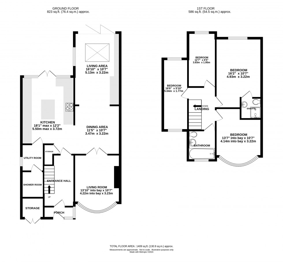 Floorplan for Greenway Road, Timperley, Altrincham