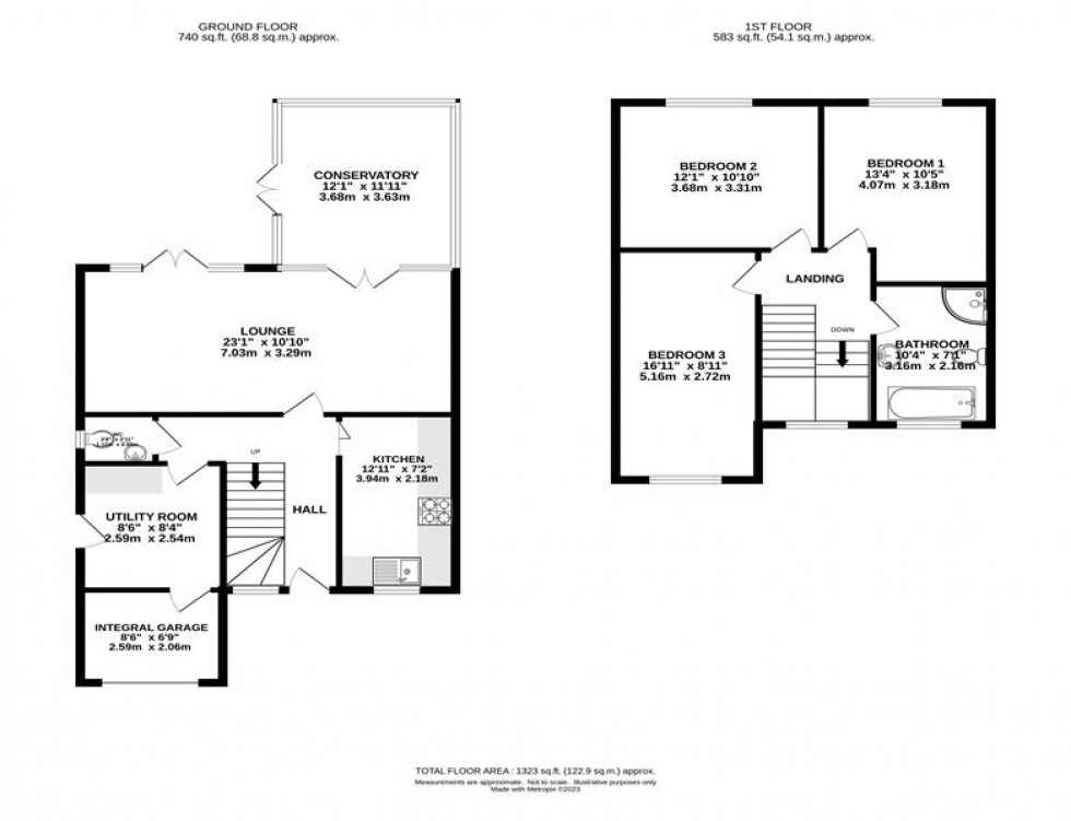 Floorplan for Linehan Close, Heaton Mersey