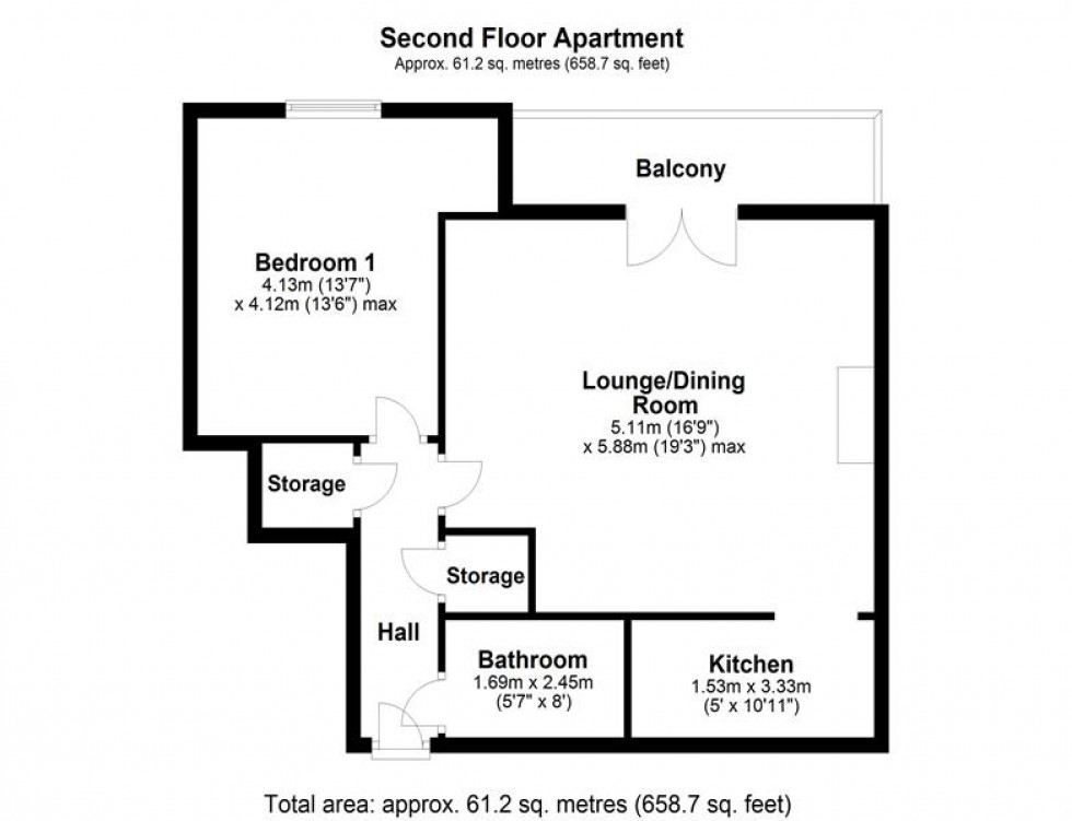 Floorplan for Kingswood Park, Kingswood, Frodsham