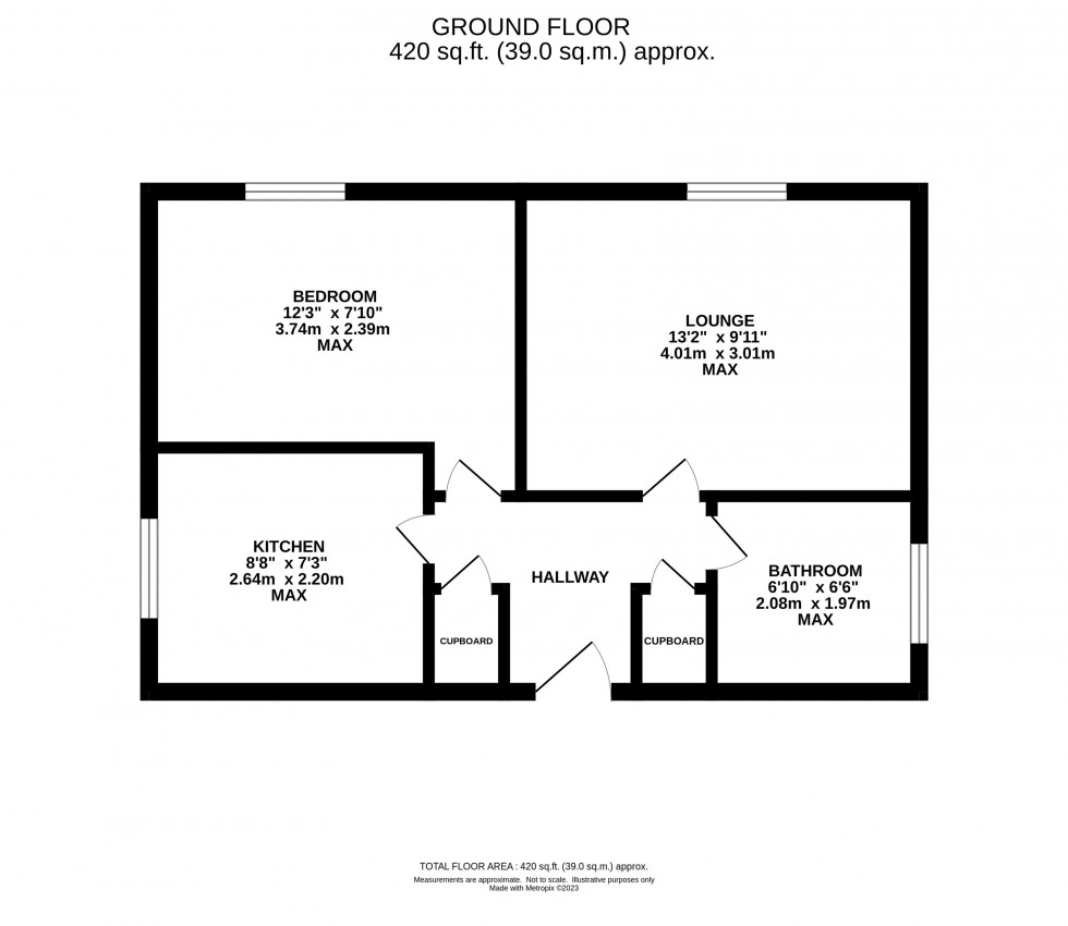 Floorplan for Hanson Mews, Stockport