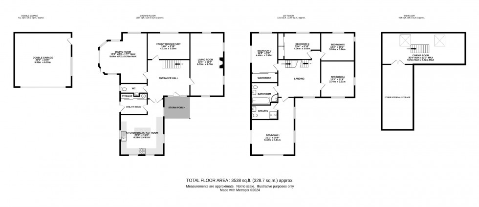 Floorplan for Chester Road, Northwich