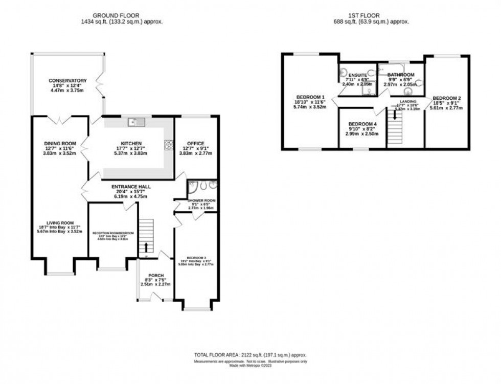 Floorplan for Hesketh Avenue, Didsbury