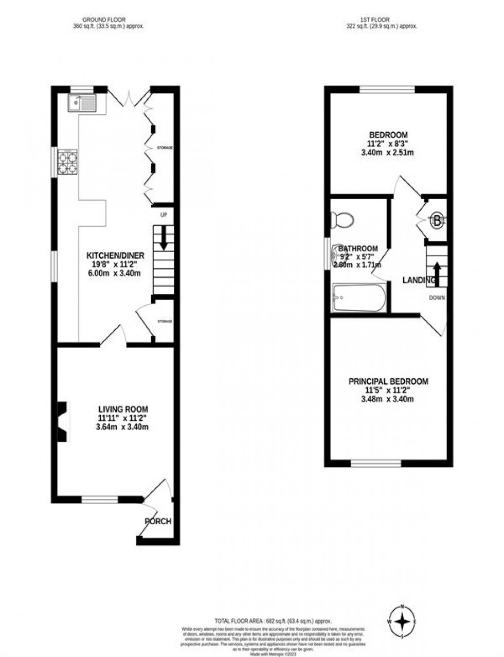 Floorplan for Massey Brook Lane, Lymm