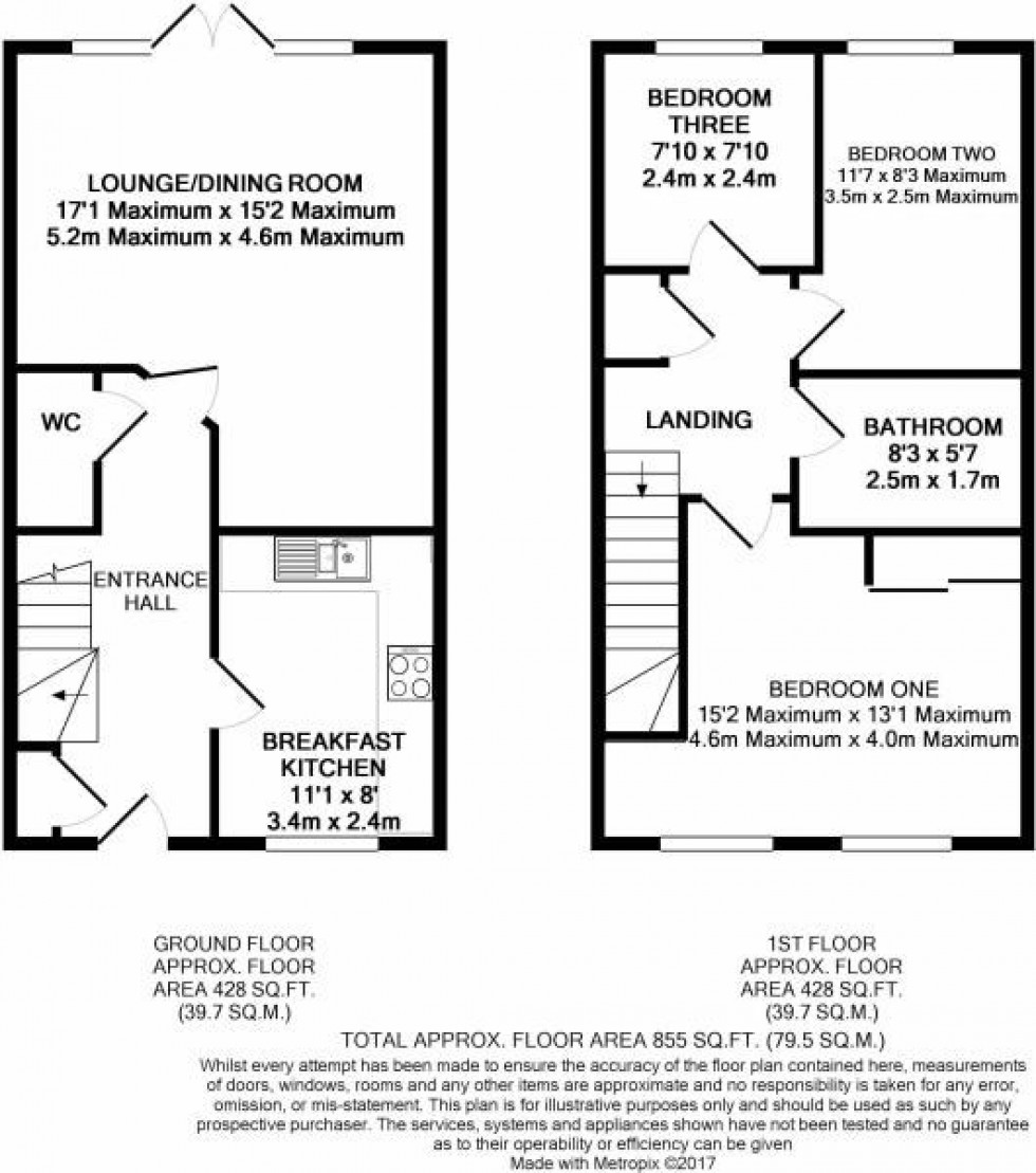 Floorplan for Oswalds Way, Tarporley