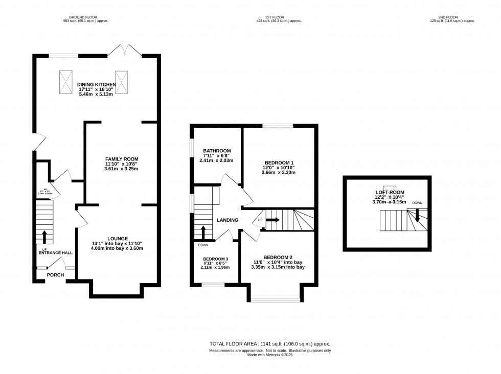 Floorplan for Moss Lane, Alderley Edge