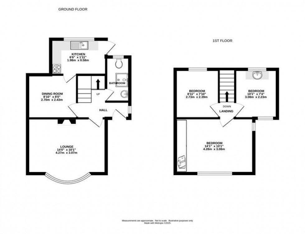 Floorplan for The Crescent, Chapel-En-Le-Frith, High Peak